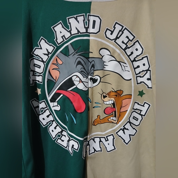 Tom and Jerry Men's Set Jersey & Shorts Size: XL (NEW) - Picture 7 of 12
